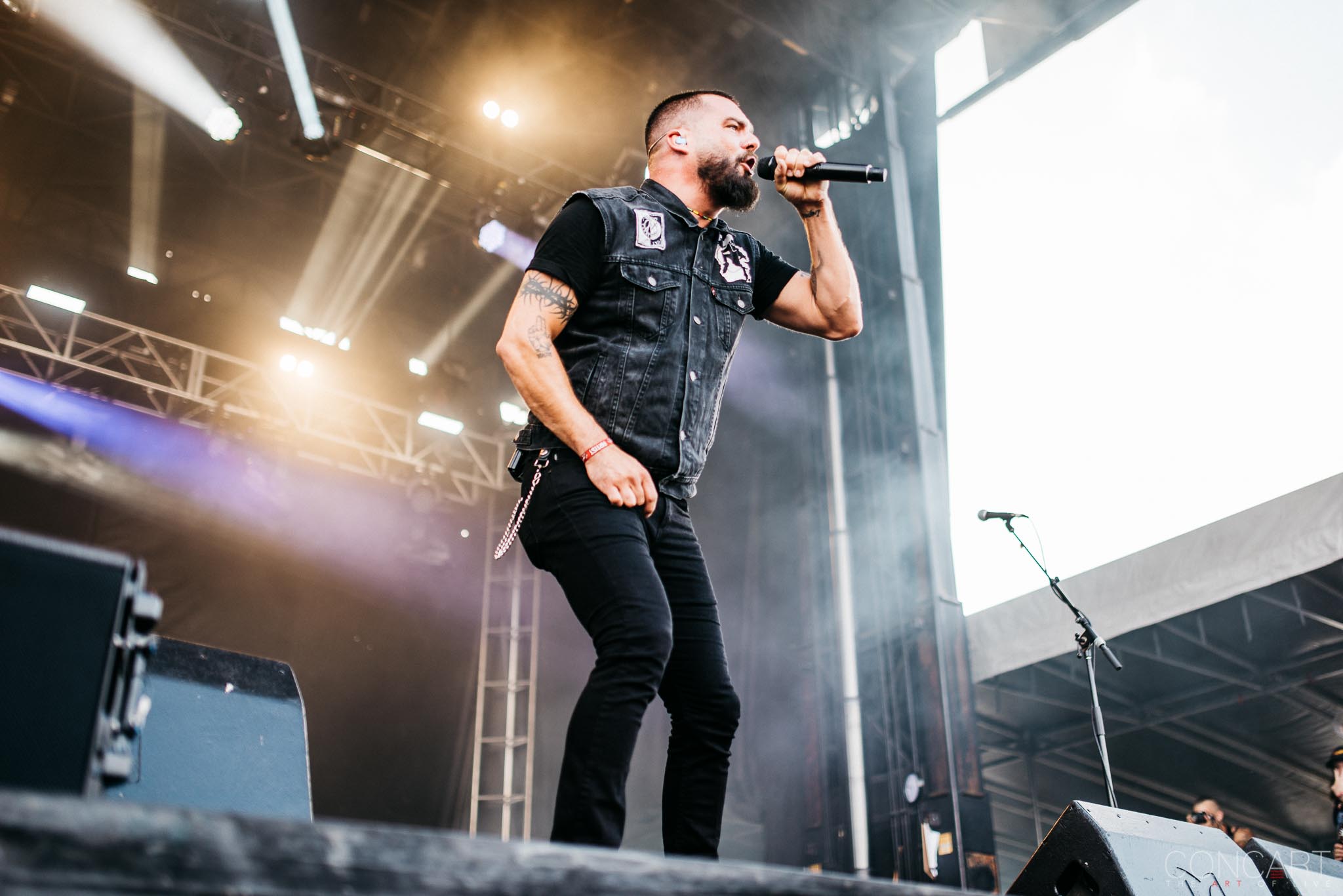 Photo of Chicago Open Air hardcore Heavy Metal Illinois Jesse Leach Joel Stroetzel Adam Dutkiewicz Mike D'Antonio Justin Foley killswitch engage Metal Toyota Park 35