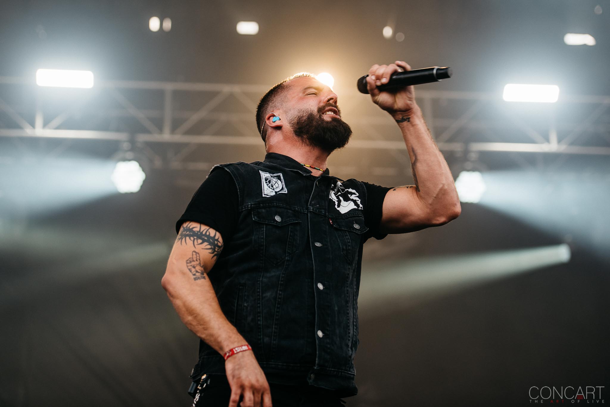 Photo of Chicago Open Air hardcore Heavy Metal Illinois Jesse Leach Joel Stroetzel Adam Dutkiewicz Mike D'Antonio Justin Foley killswitch engage Metal Toyota Park 38
