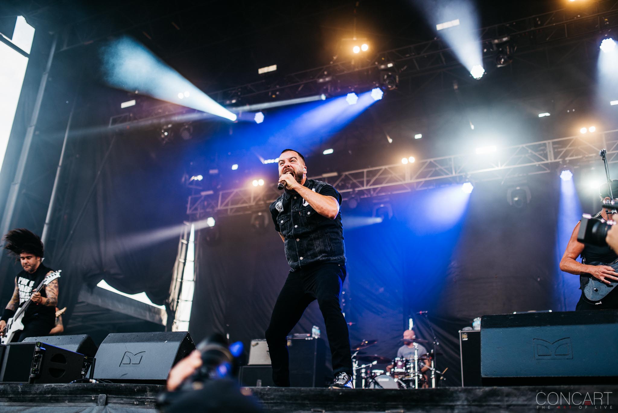 Photo of Chicago Open Air hardcore Heavy Metal Illinois Jesse Leach Joel Stroetzel Adam Dutkiewicz Mike D'Antonio Justin Foley killswitch engage Metal Toyota Park 43