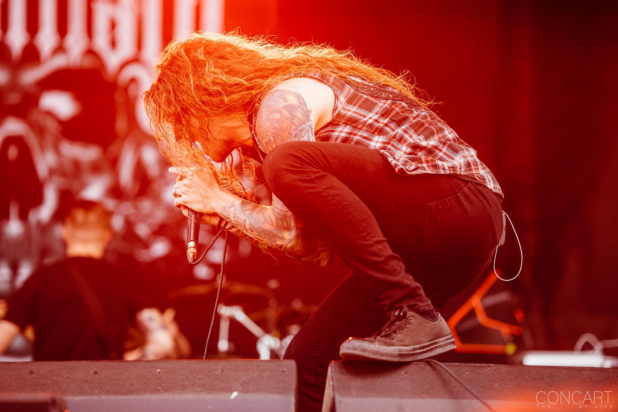 Photo of B.J. Stead Chicago Open Air hardcore Illinois Jerod Boyd Justin Aufdemkampe Levi Benton Miss May I Ryan Neff Toyota Park 22
