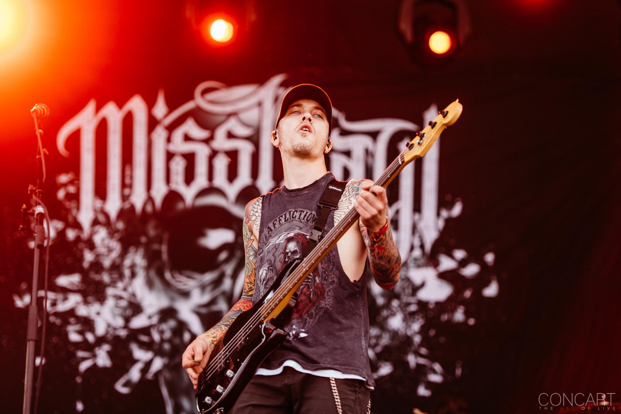 Photo of B.J. Stead Chicago Open Air hardcore Illinois Jerod Boyd Justin Aufdemkampe Levi Benton Miss May I Ryan Neff Toyota Park 30