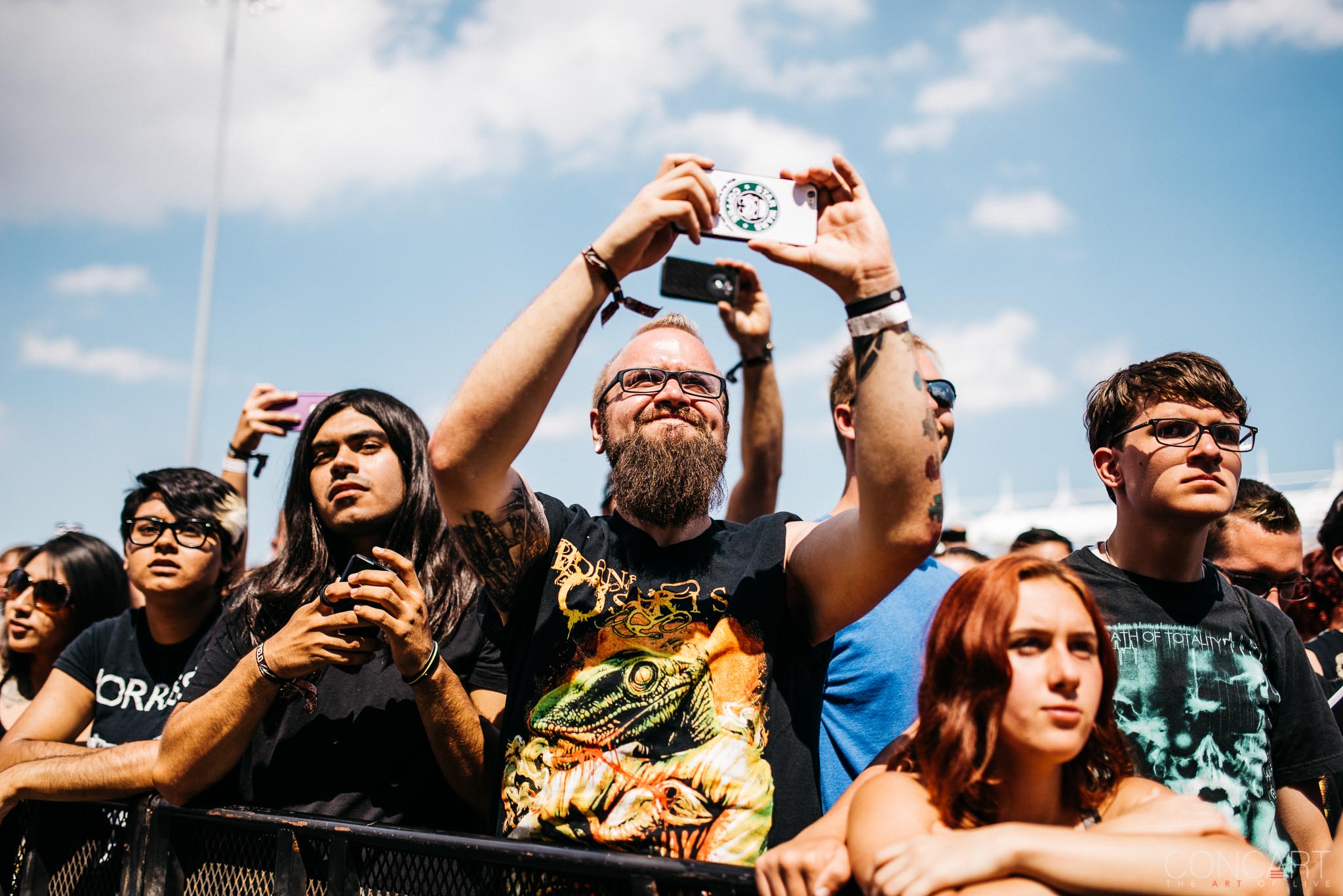 Photo of B.J. Stead Chicago Open Air hardcore Illinois Jerod Boyd Justin Aufdemkampe Levi Benton Miss May I Ryan Neff Toyota Park 31