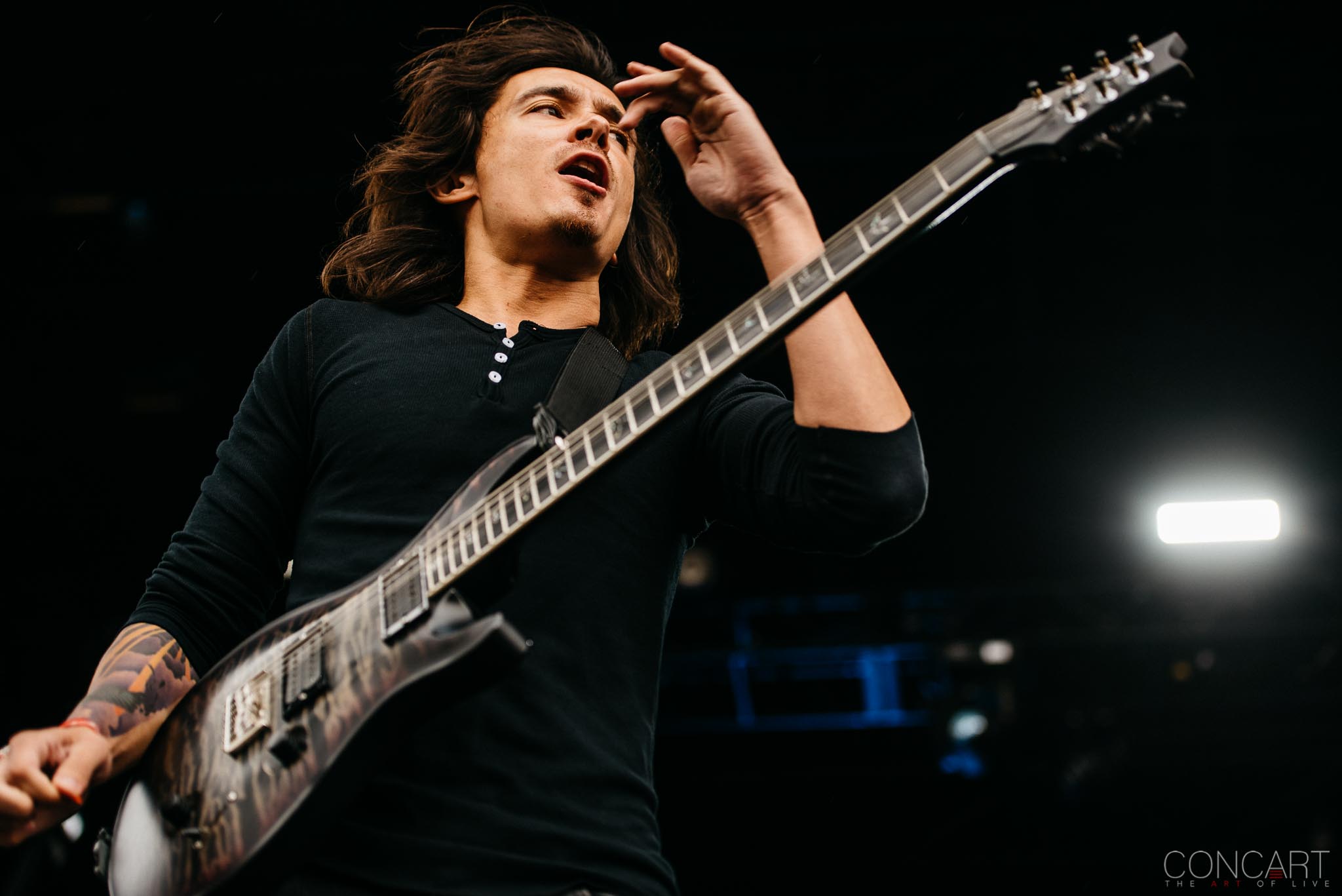 Photo of Adam "Nolly" Getgood Chicago Open Air Concert Hardcore Metal Jake Bowen Live Music Mark Holcomb Mathcore Matt Halpern Misha Mansoor Periphery Progressive Metal Spencer Sotelo 4