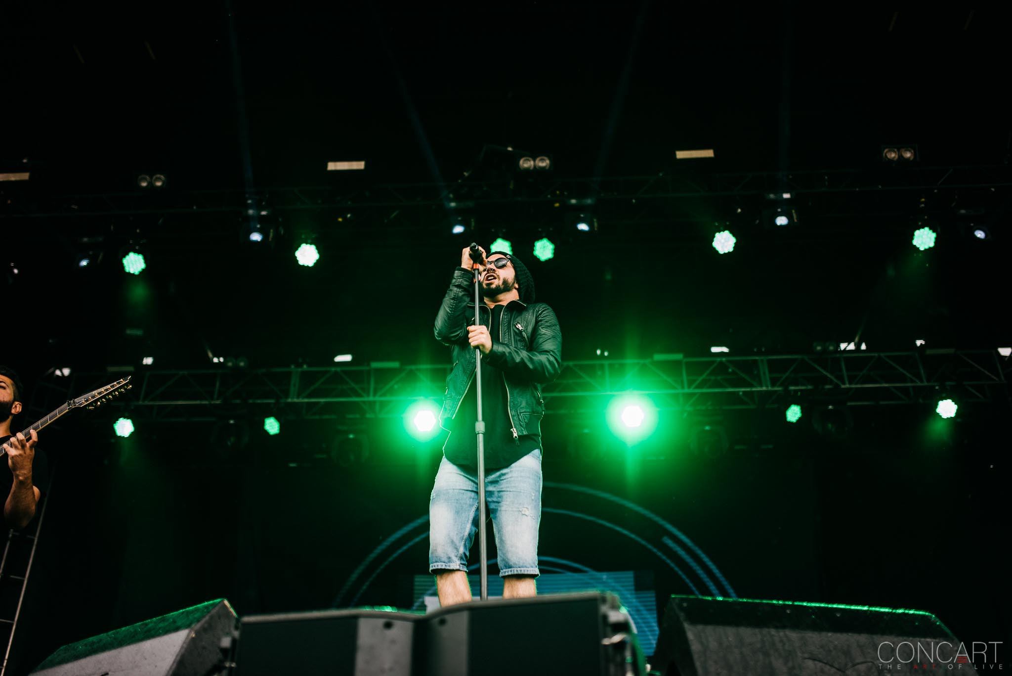 Photo of Adam "Nolly" Getgood Chicago Open Air Concert Hardcore Metal Jake Bowen Live Music Mark Holcomb Mathcore Matt Halpern Misha Mansoor Periphery Progressive Metal Spencer Sotelo 9