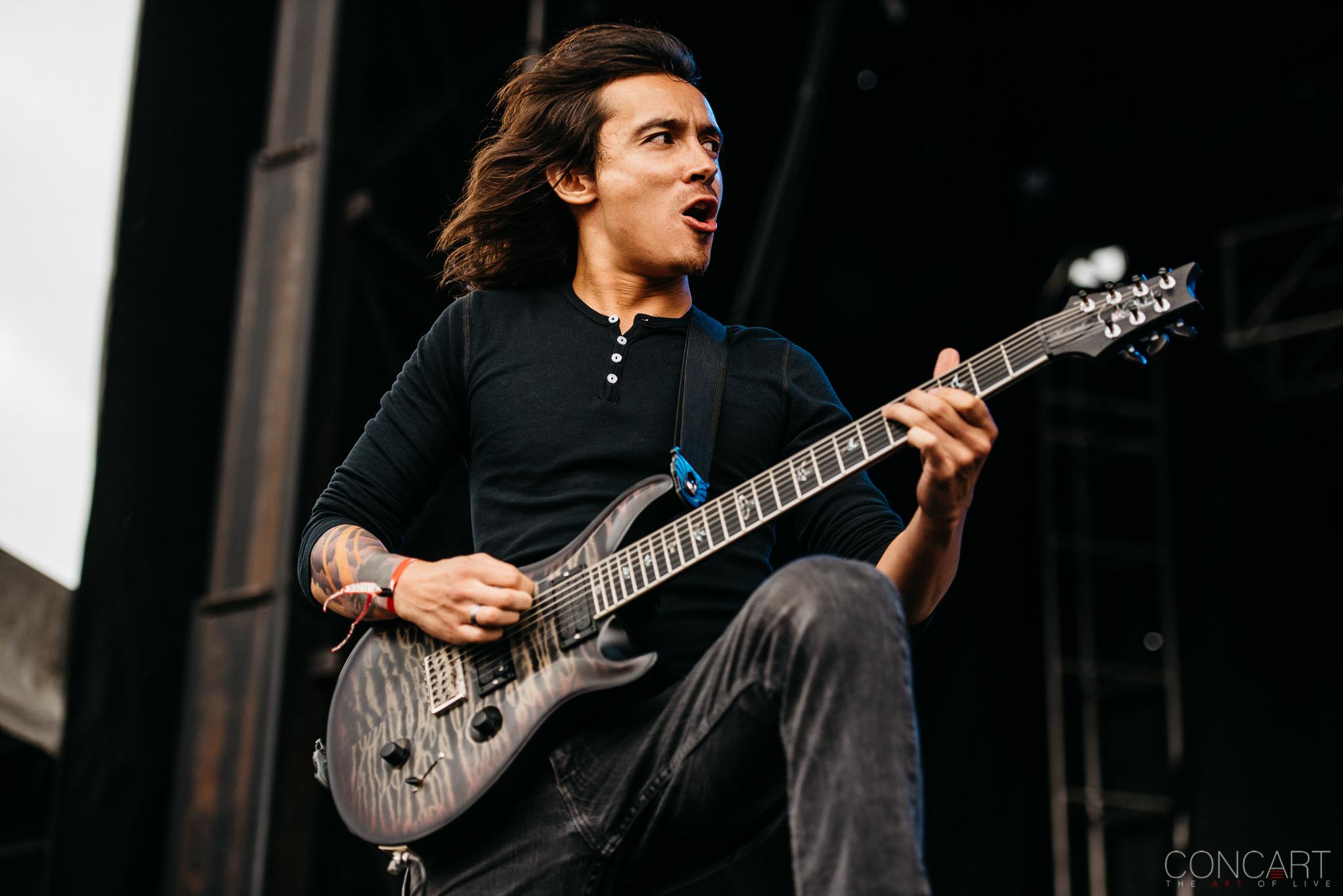 Photo of Adam "Nolly" Getgood Chicago Open Air Concert Hardcore Metal Jake Bowen Live Music Mark Holcomb Mathcore Matt Halpern Misha Mansoor Periphery Progressive Metal Spencer Sotelo 18