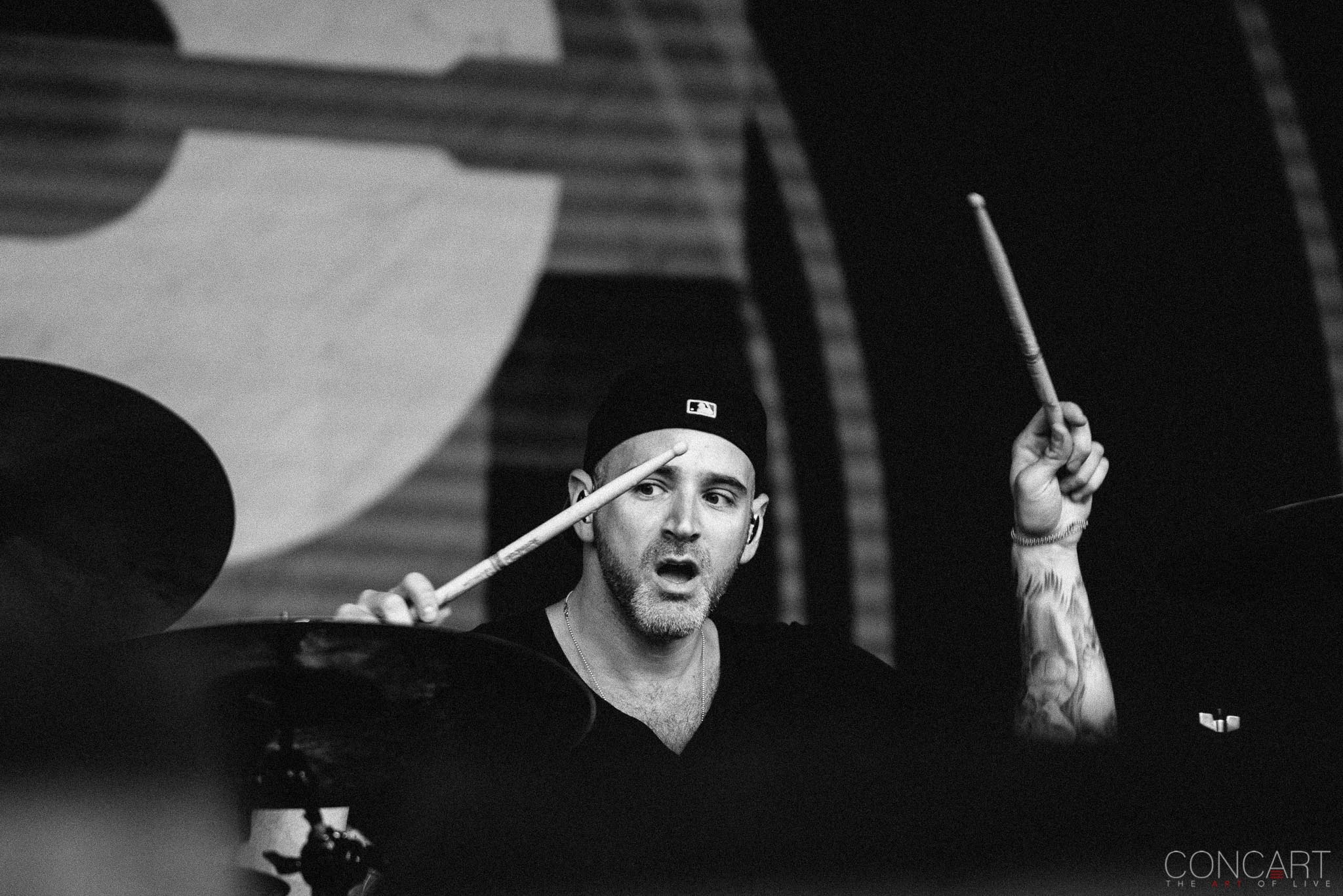 Photo of Adam "Nolly" Getgood Chicago Open Air Concert Hardcore Metal Jake Bowen Live Music Mark Holcomb Mathcore Matt Halpern Misha Mansoor Periphery Progressive Metal Spencer Sotelo 34