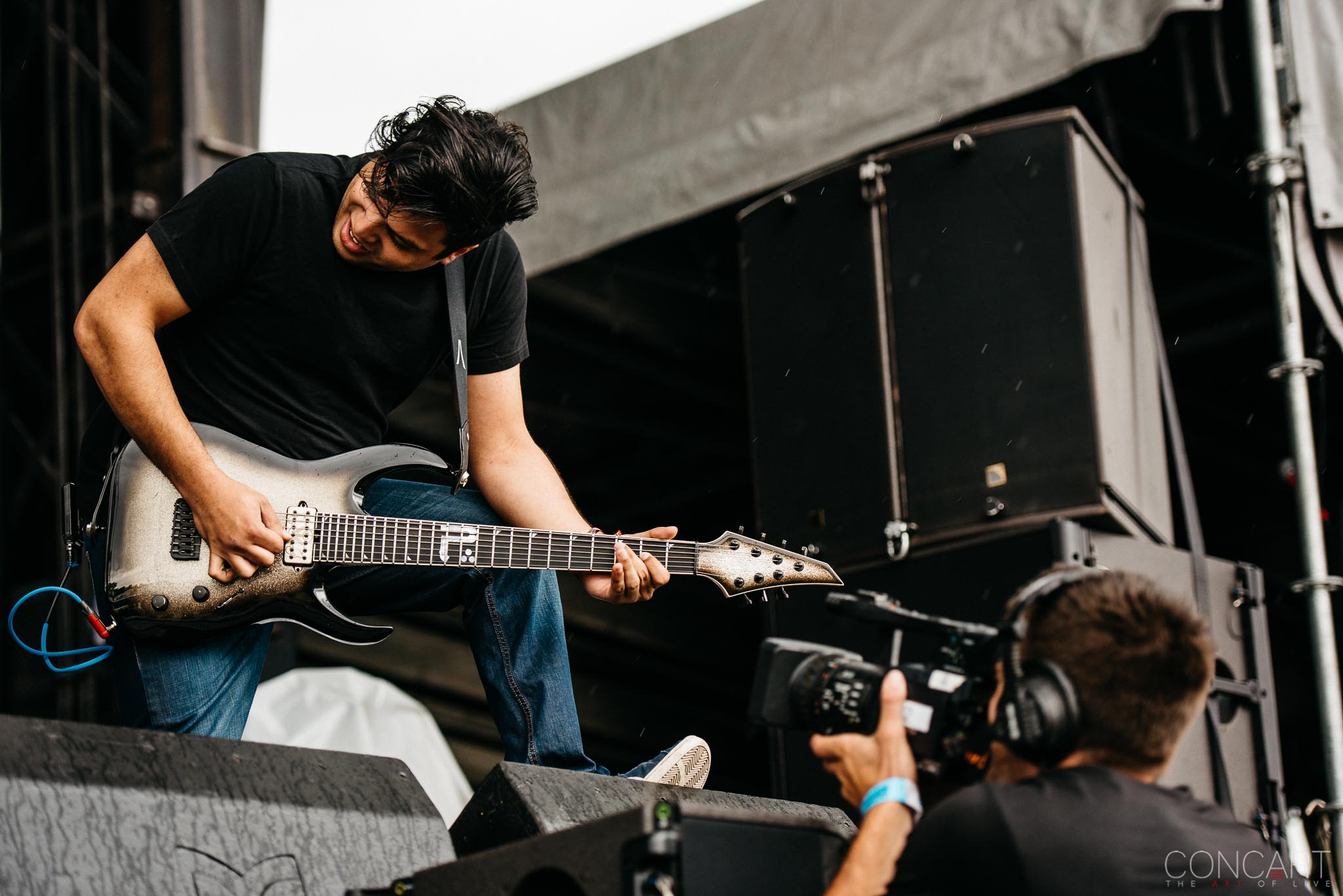 Photo of Adam "Nolly" Getgood Chicago Open Air Concert Hardcore Metal Jake Bowen Live Music Mark Holcomb Mathcore Matt Halpern Misha Mansoor Periphery Progressive Metal Spencer Sotelo 35
