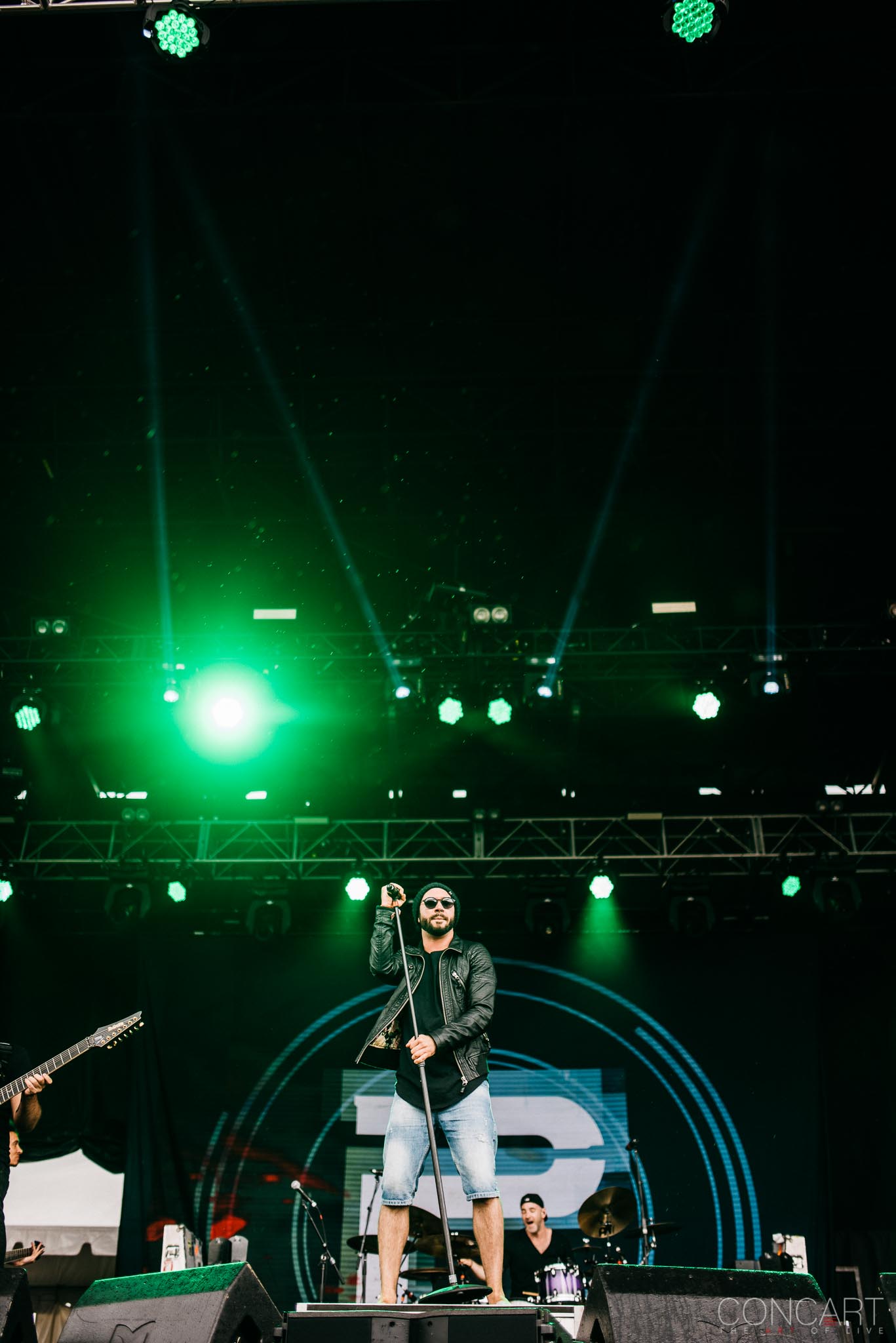 Photo of Adam "Nolly" Getgood Chicago Open Air Concert Hardcore Metal Jake Bowen Live Music Mark Holcomb Mathcore Matt Halpern Misha Mansoor Periphery Progressive Metal Spencer Sotelo 38