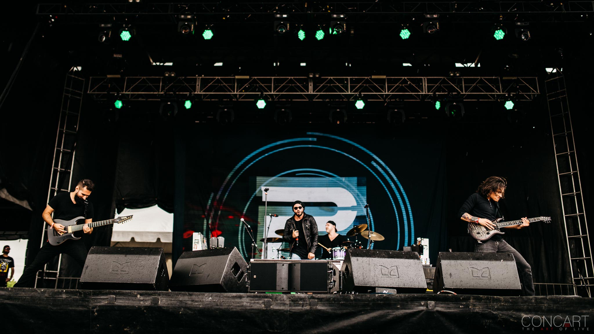 Photo of Adam "Nolly" Getgood Chicago Open Air Concert Hardcore Metal Jake Bowen Live Music Mark Holcomb Mathcore Matt Halpern Misha Mansoor Periphery Progressive Metal Spencer Sotelo 41