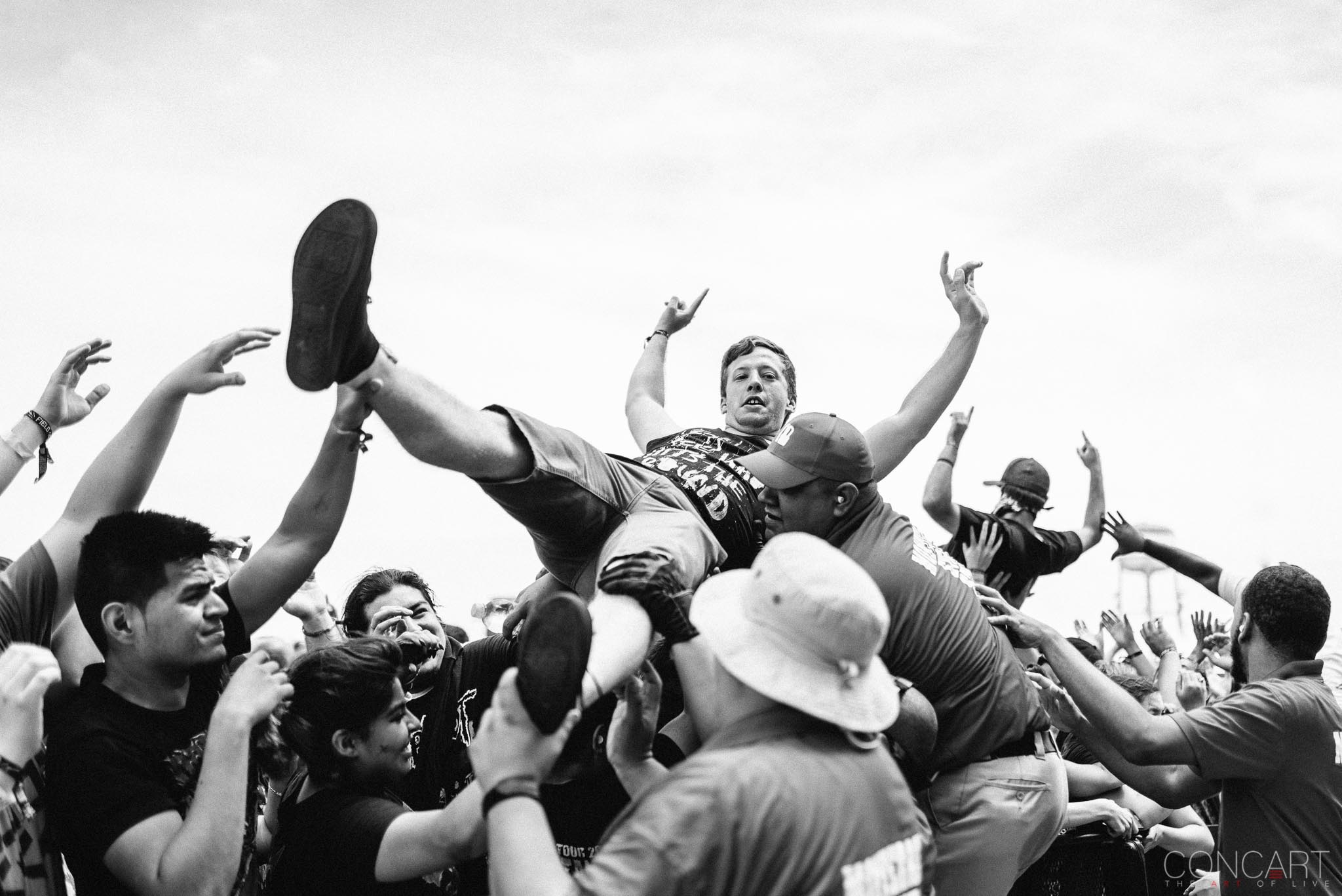 Photo of Andy Glass Chicago Open Air Dave Stephens Eric Choi hardcore Heavy Metal Illinois Joshua Moore Kyle Pavone Lou Cotton Metal Toyota Park We Came As Romans 2