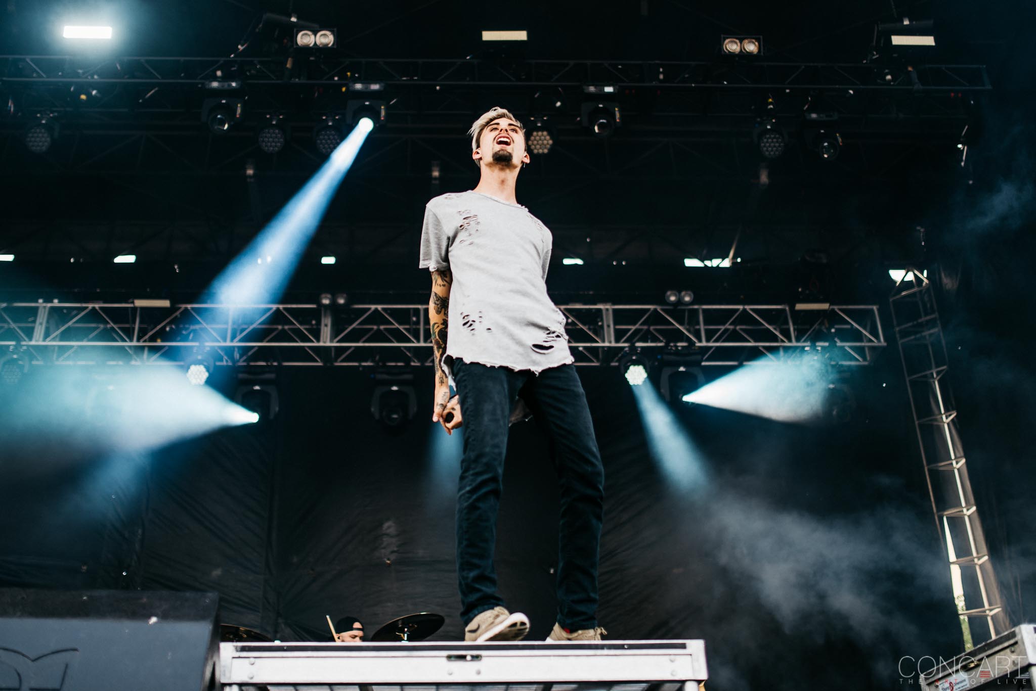 Photo of Andy Glass Chicago Open Air Dave Stephens Eric Choi hardcore Heavy Metal Illinois Joshua Moore Kyle Pavone Lou Cotton Metal Toyota Park We Came As Romans 7