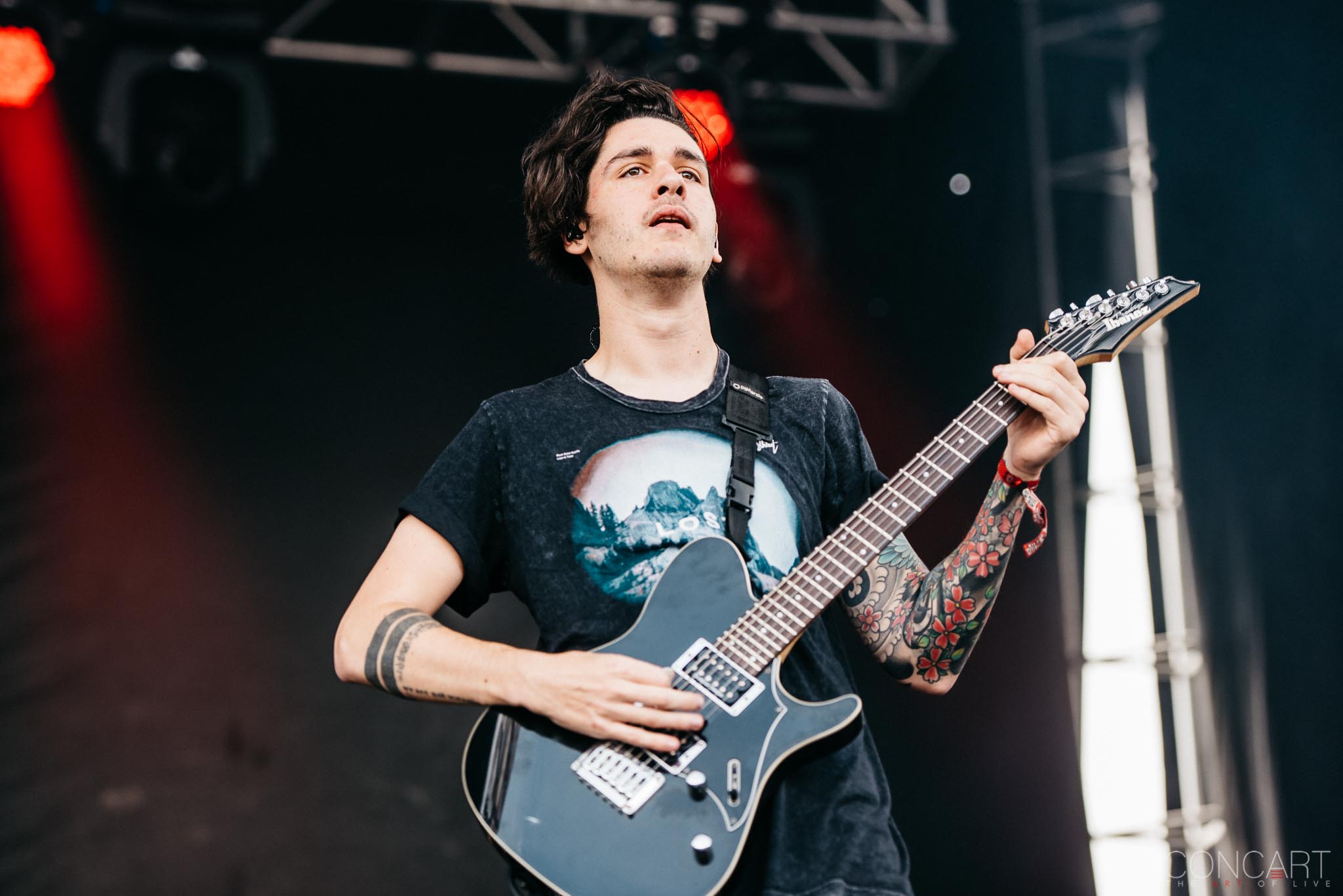 Photo of Andy Glass Chicago Open Air Dave Stephens Eric Choi hardcore Heavy Metal Illinois Joshua Moore Kyle Pavone Lou Cotton Metal Toyota Park We Came As Romans 9