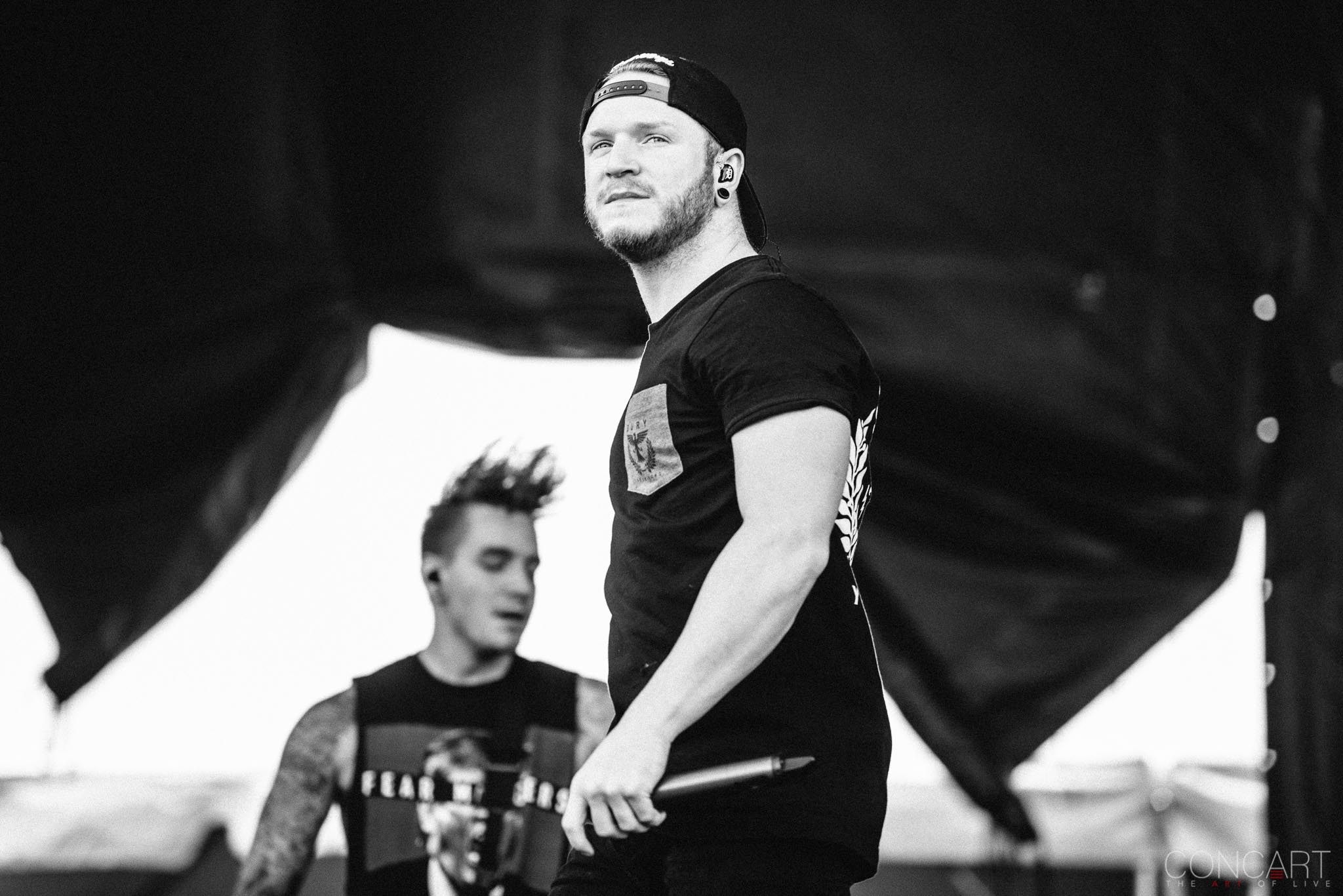 Photo of Andy Glass Chicago Open Air Dave Stephens Eric Choi hardcore Heavy Metal Illinois Joshua Moore Kyle Pavone Lou Cotton Metal Toyota Park We Came As Romans 11